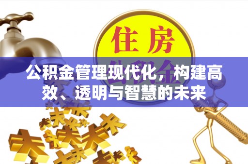 京山公积金管理现代化，构建高效、透明与智慧的未来