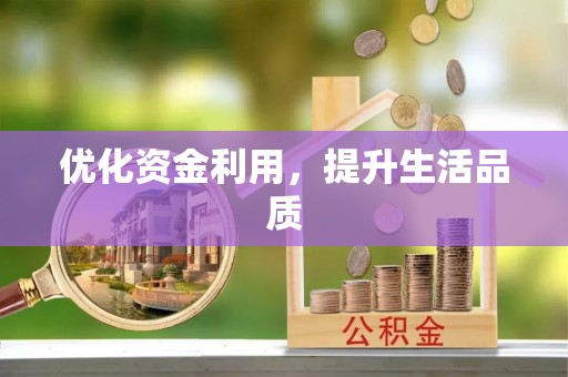 京山优化资金利用，提升生活品质