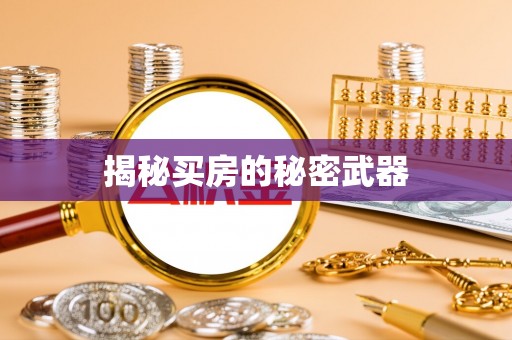 京山揭秘买房的秘密武器