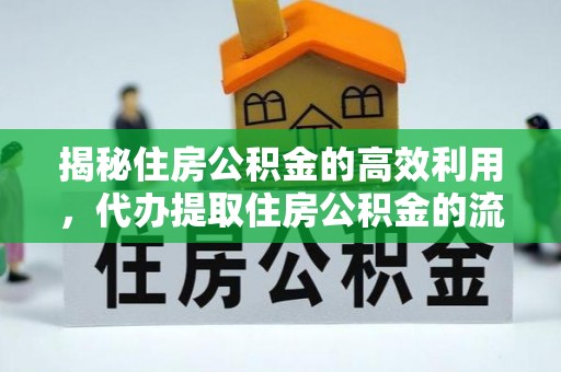 京山揭秘住房公积金的高效利用，代办提取住房公积金的流程与技巧