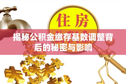 京山揭秘公积金缴存基数调整背后的秘密与影响