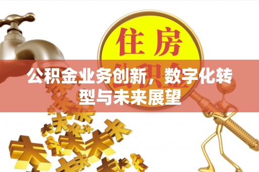 京山公积金业务创新，数字化转型与未来展望