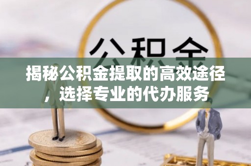 京山揭秘公积金提取的高效途径，选择专业的代办服务