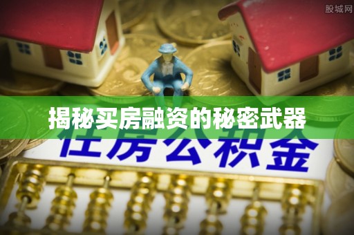 京山揭秘买房融资的秘密武器