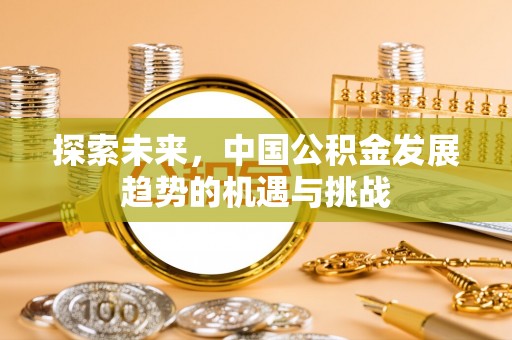 京山探索未来，中国公积金发展趋势的机遇与挑战