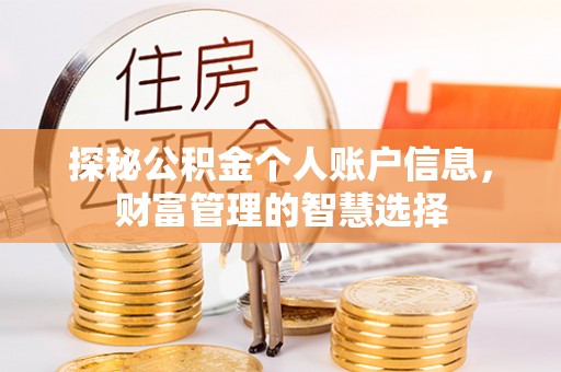 京山探秘公积金个人账户信息，财富管理的智慧选择