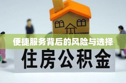 京山便捷服务背后的风险与选择
